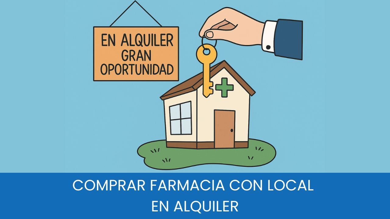 Comprar farmacia con local en alquiler