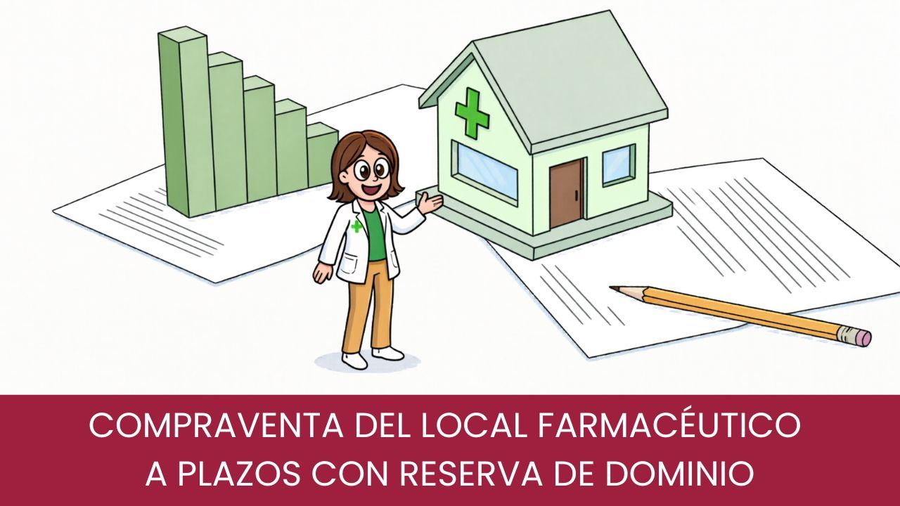 Compraventa del local de farmacia a plazos