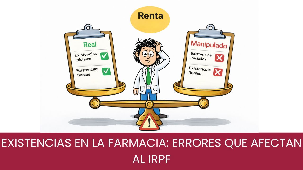 existencias en la farmacia