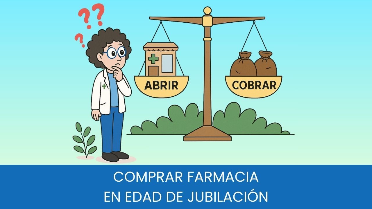 Comprar una farmacia en edad de jubilación