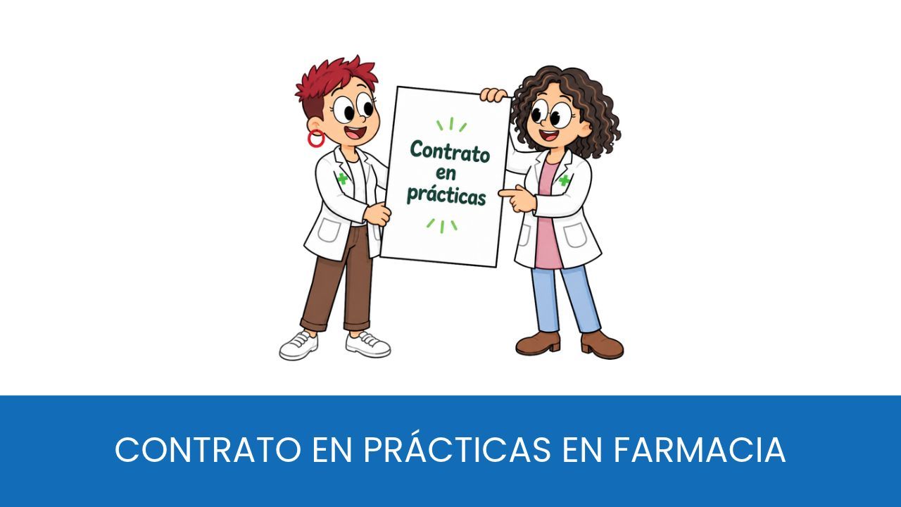 contrato en practicas en farmacia