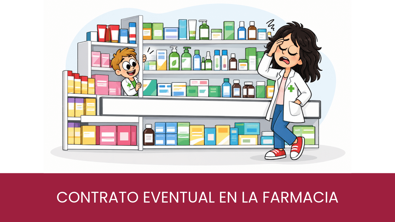 contrato eventual en farmacia