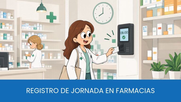 registro de jornada en farmacia