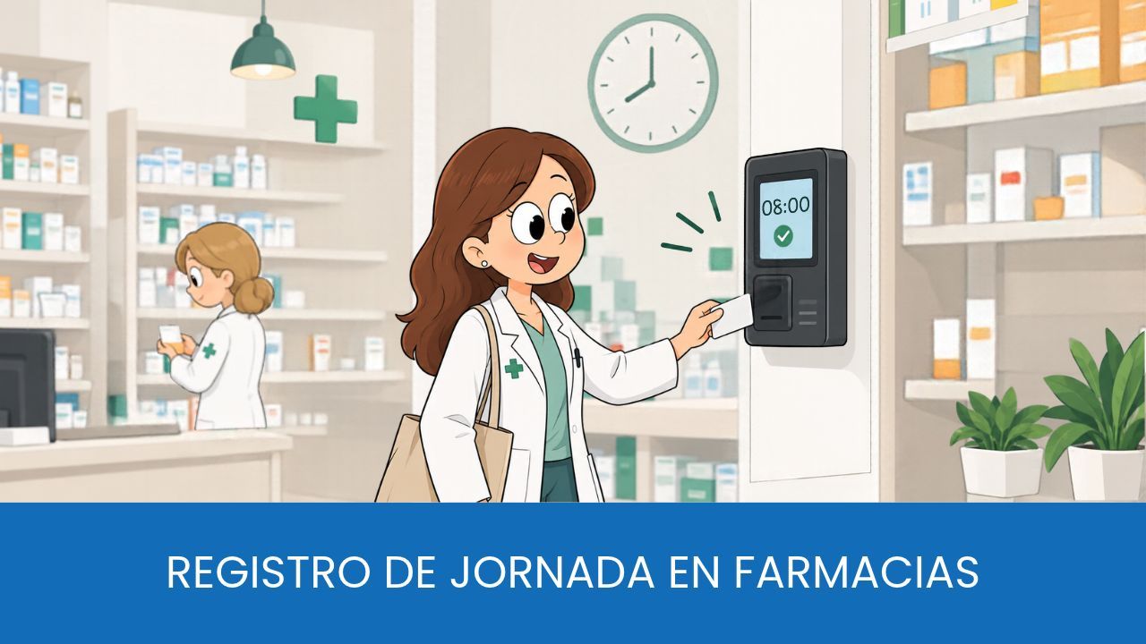 registro de jornada en farmacia