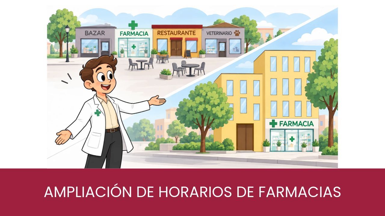 ampliación de horarios de la farmacia