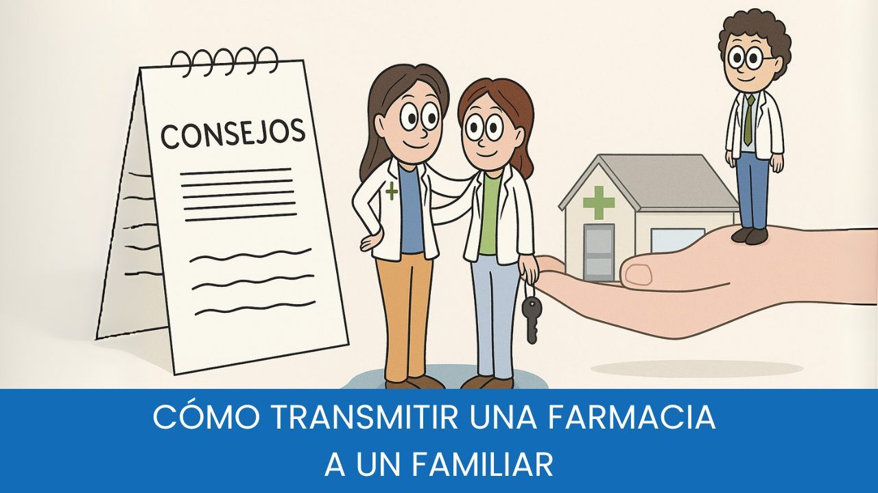 Transmitir una farmacia a un familiar