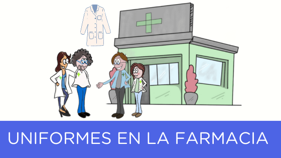 Uniformes en la farmacia