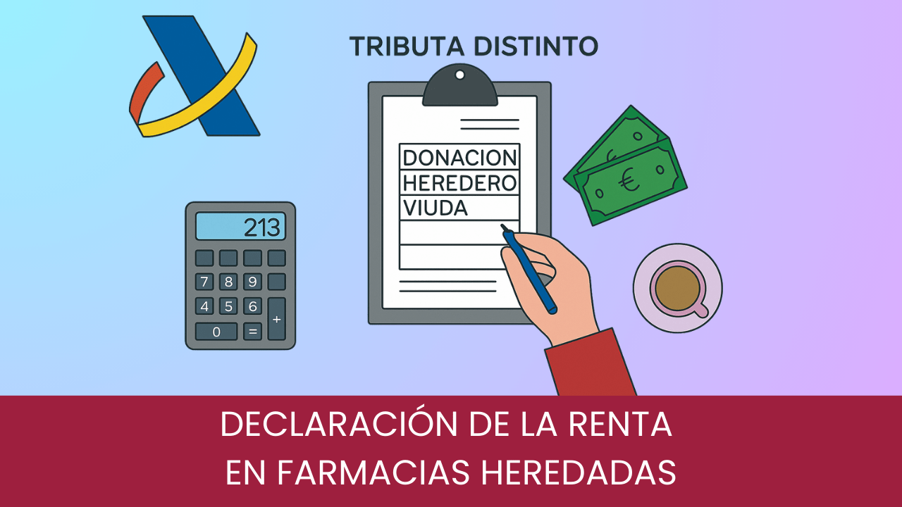 declaración de la renta de las farmacias heredadas