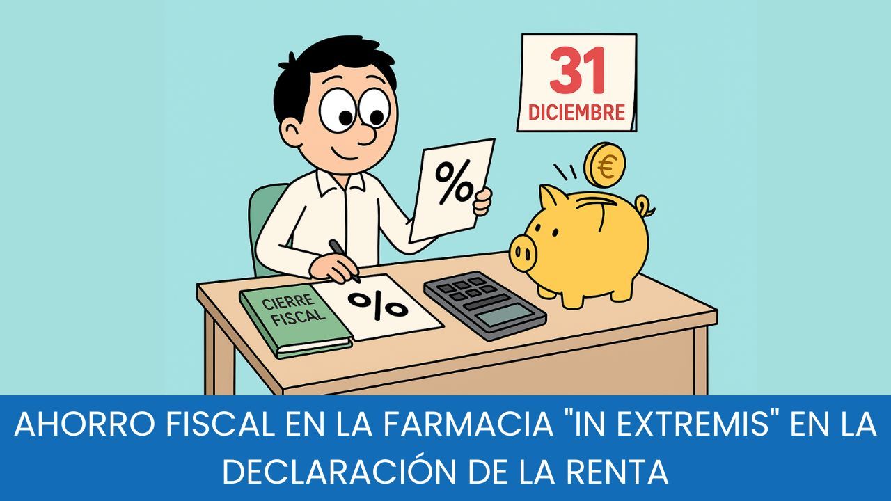 ahorro fiscal en la farmacia