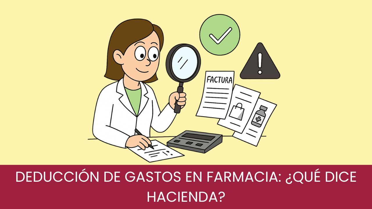 deducción de gastos en la farmacia