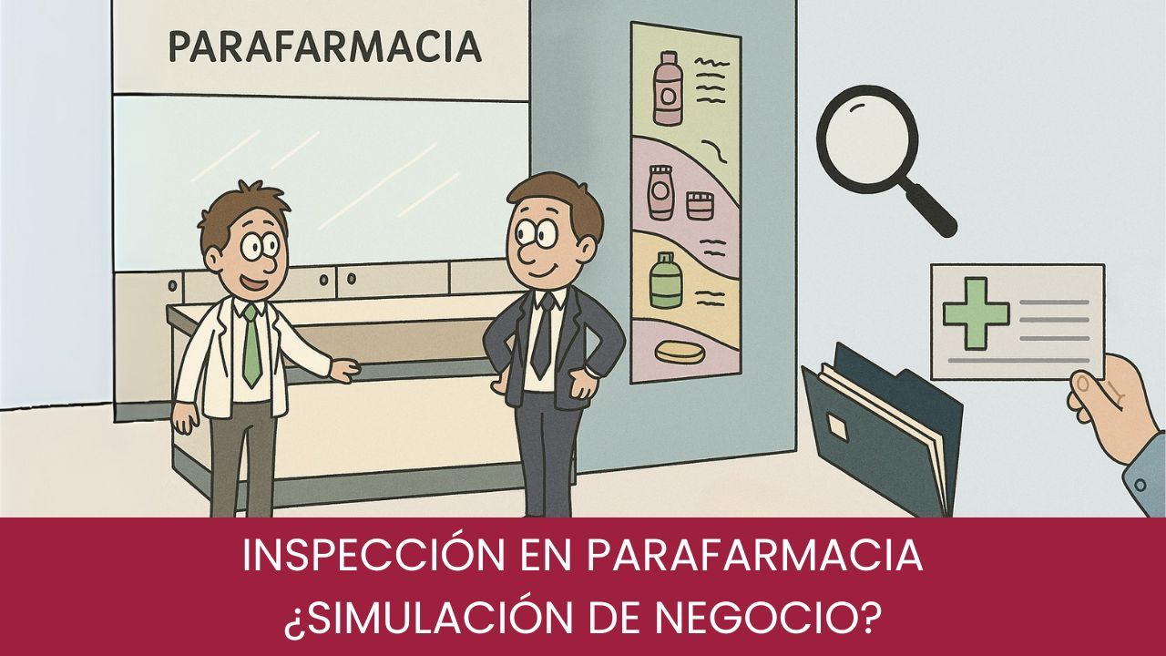 Inspección en Parafarmacia