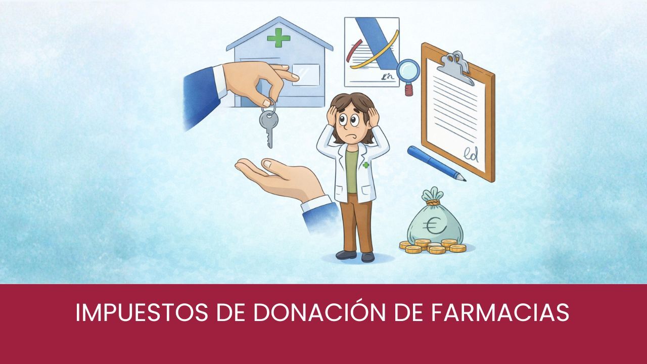 impuestos de donación de farmacias