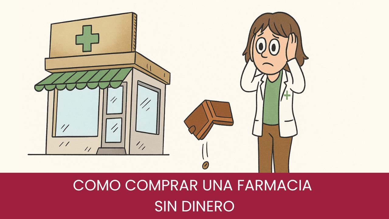 comprar una farmacia sin dinero