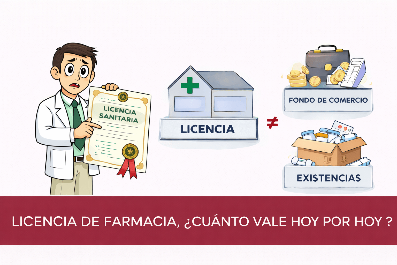 licencia de farmacia cuanto vale hoy por hoy