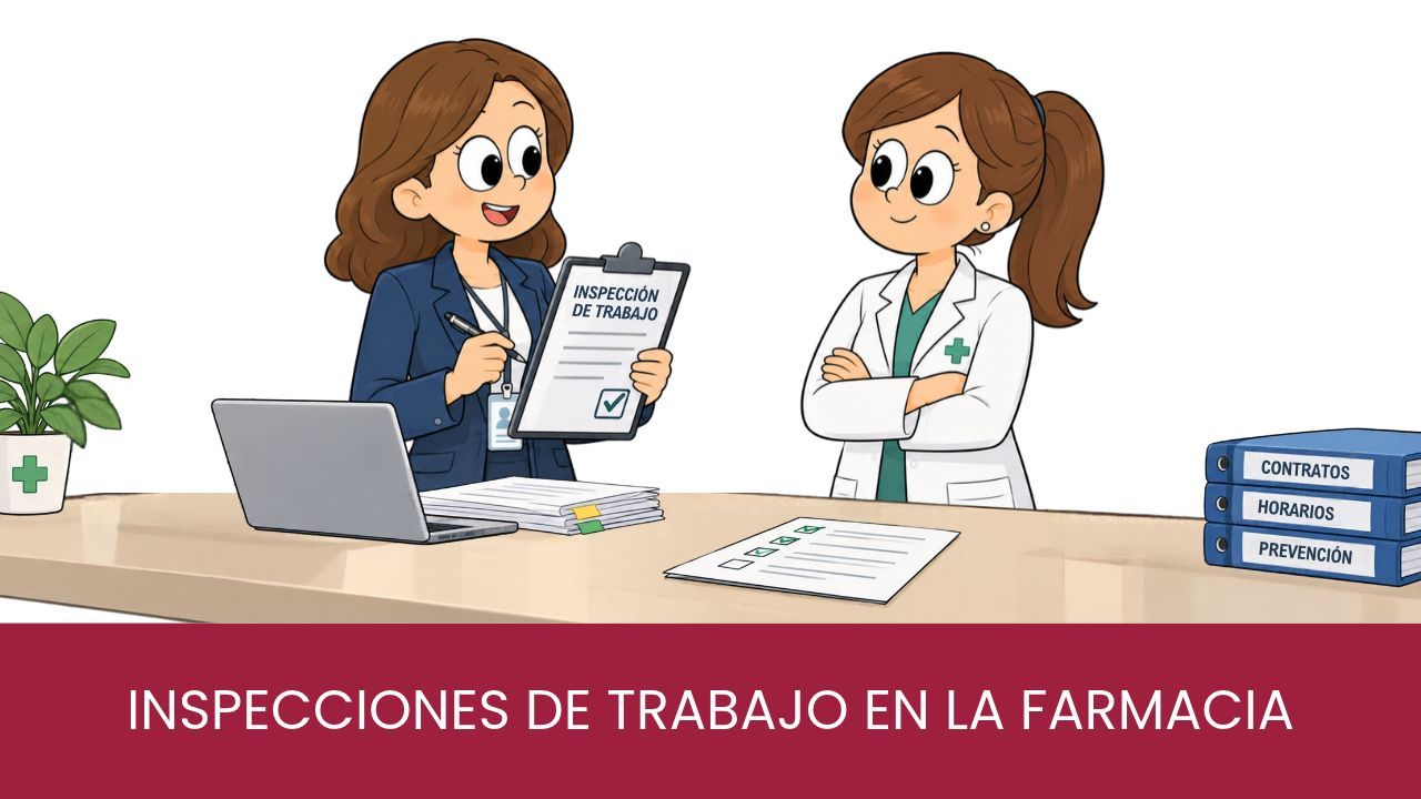 inspecciones de trabajo en farmacias