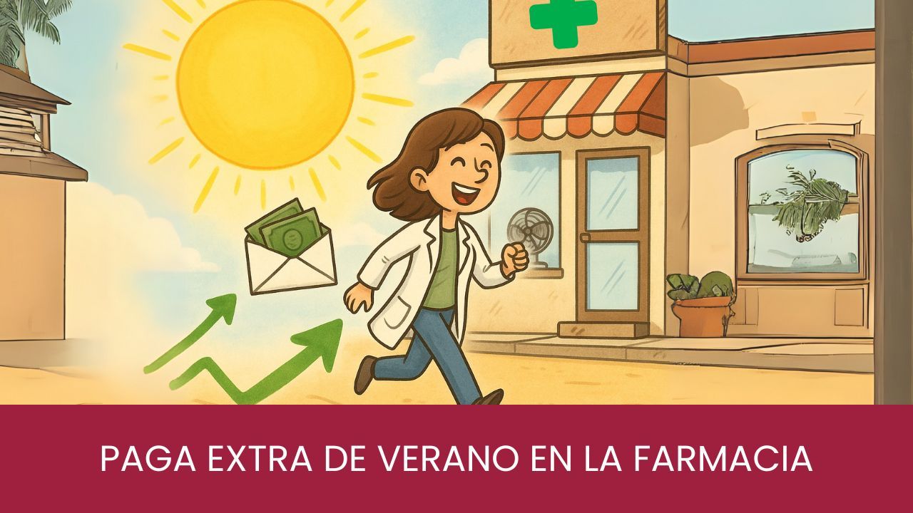 paga extra de verano en la farmacia