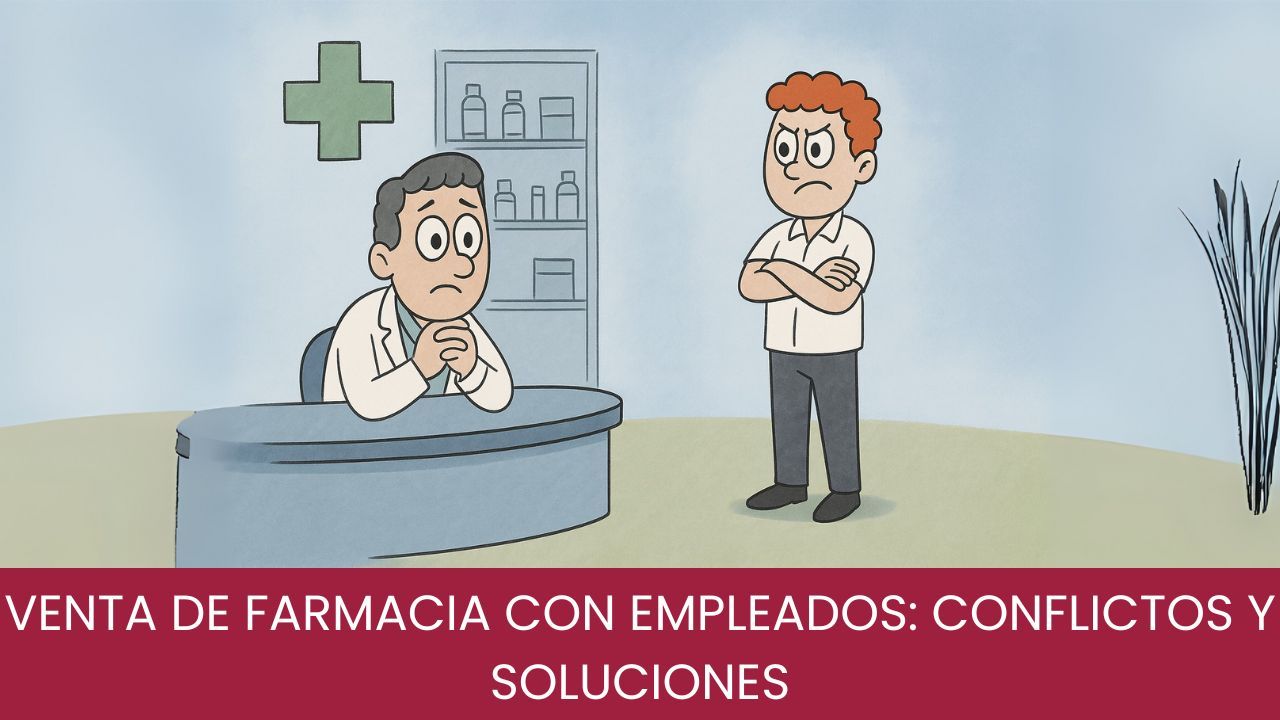 Venta de farmacia con empleados