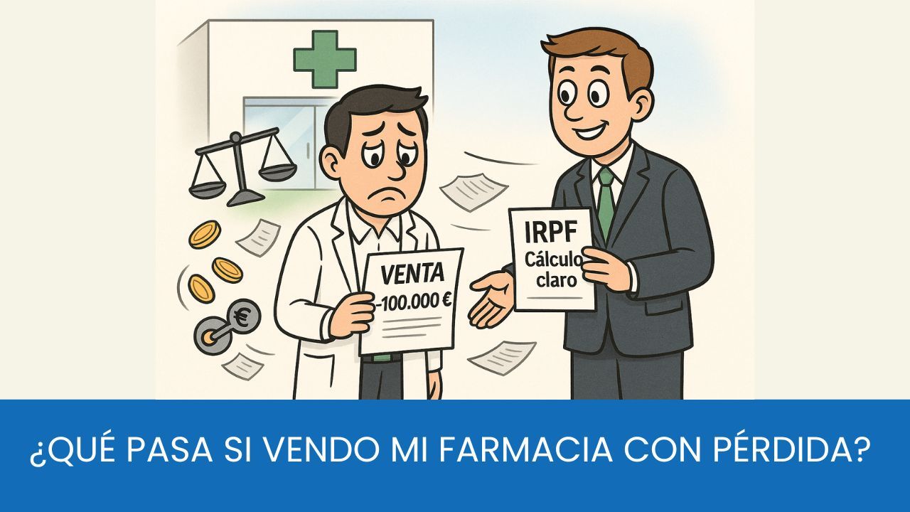 venta de farmacia con pérdida