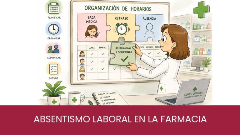 Absentismo laboral en la Farmacia